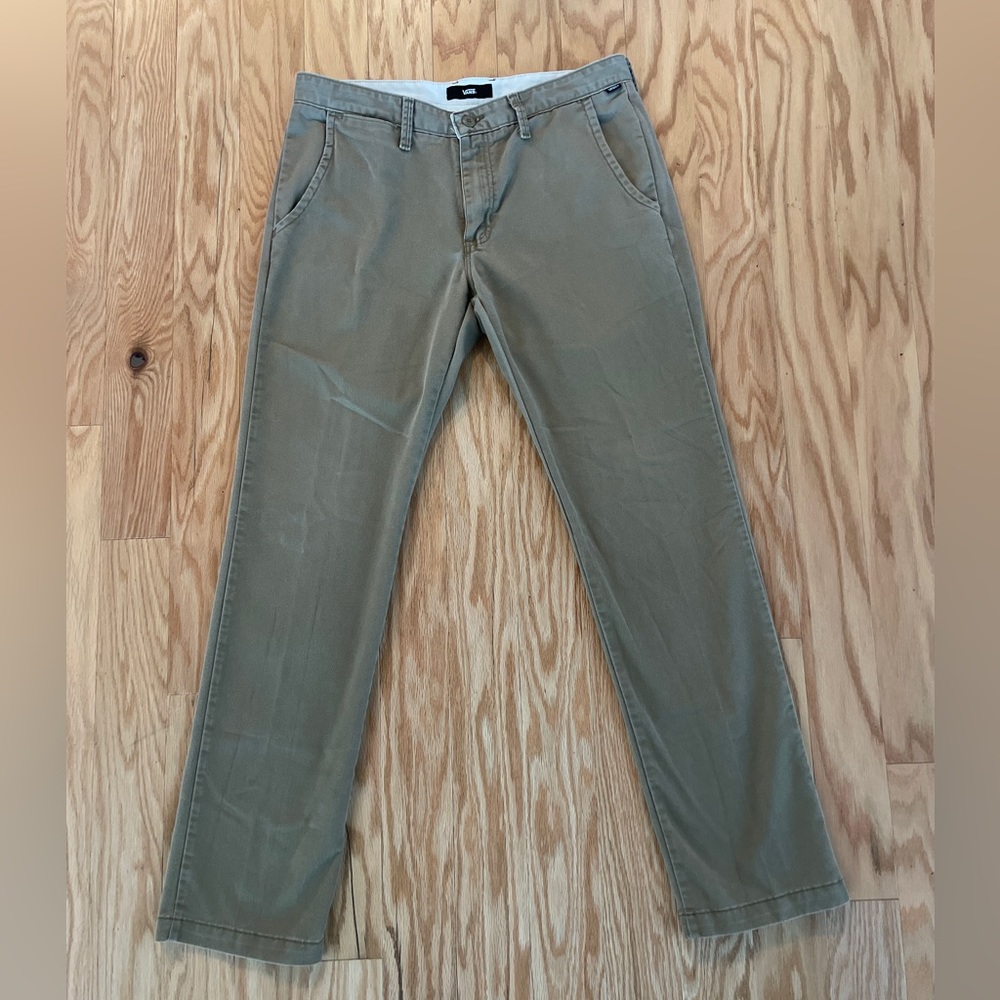 Khaki Vans long pants: 34